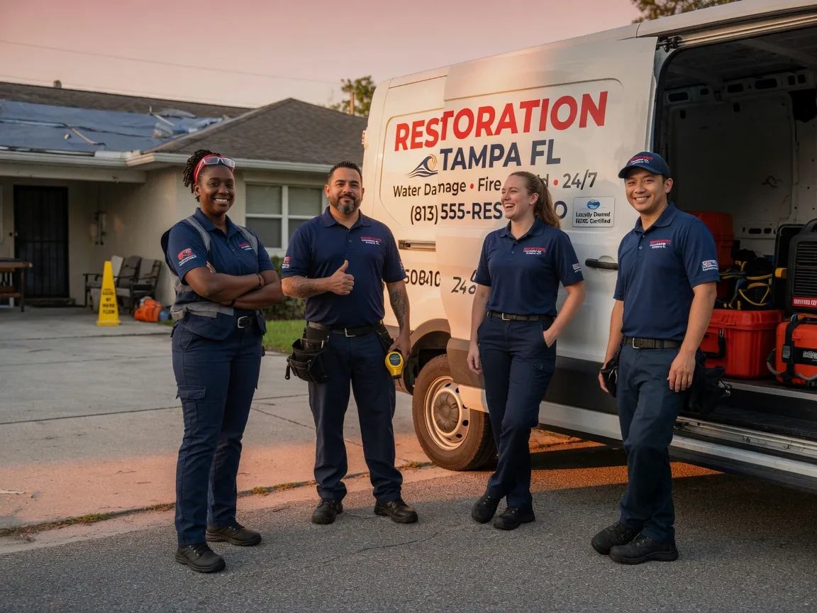 Water Damage Restoration company in Trafalgar, IN